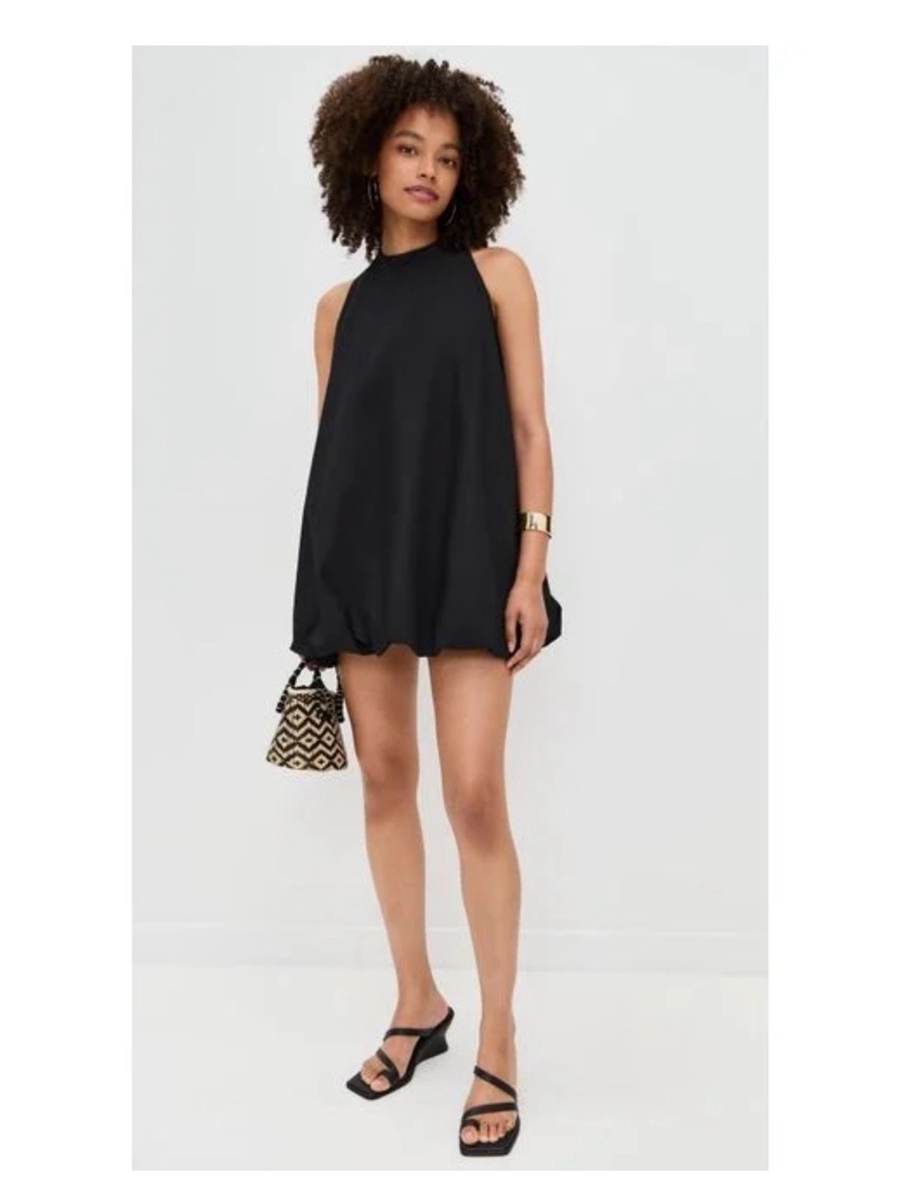 Vrg Grl Women's Black Bella Mini Dress